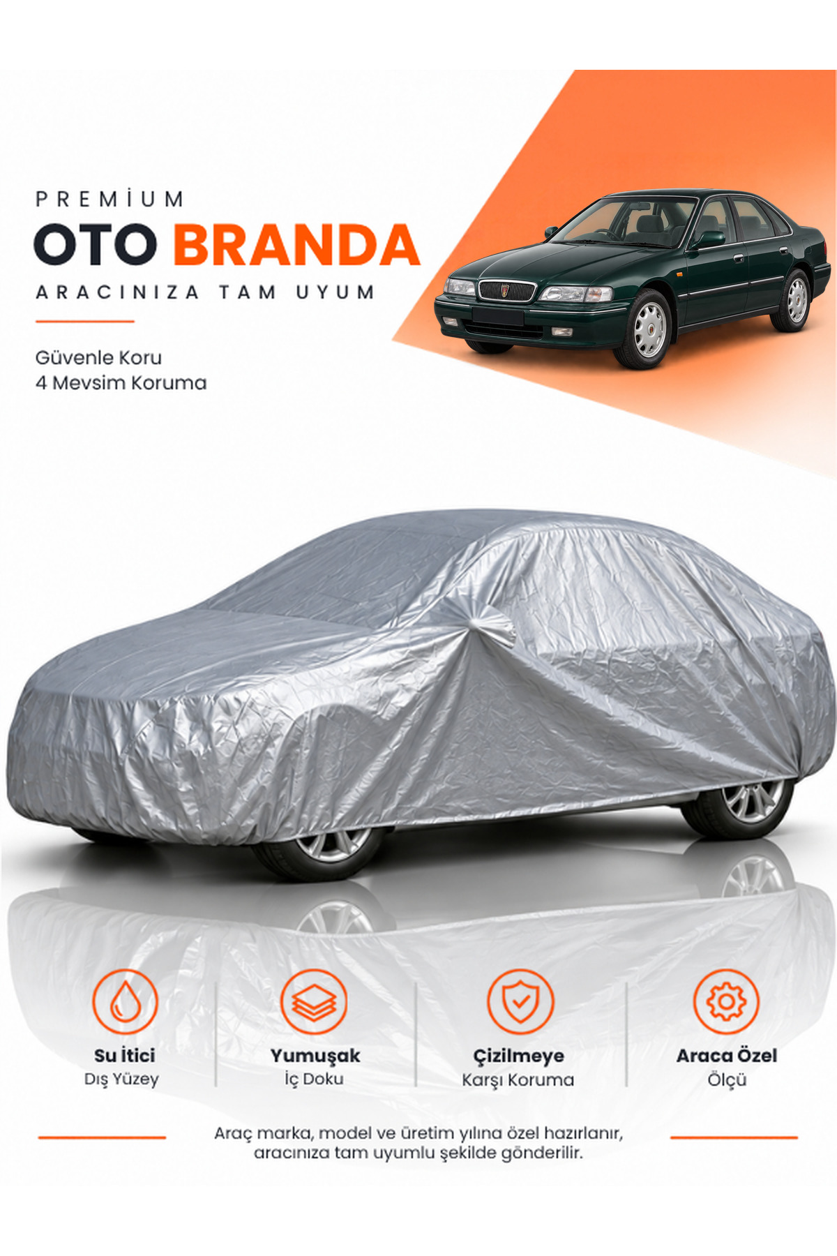 ROVER 623 (1993-1999) SEDAN Uyumlu Araba Brandası Oto Branda Araba Örtüsü Araç Çadırı