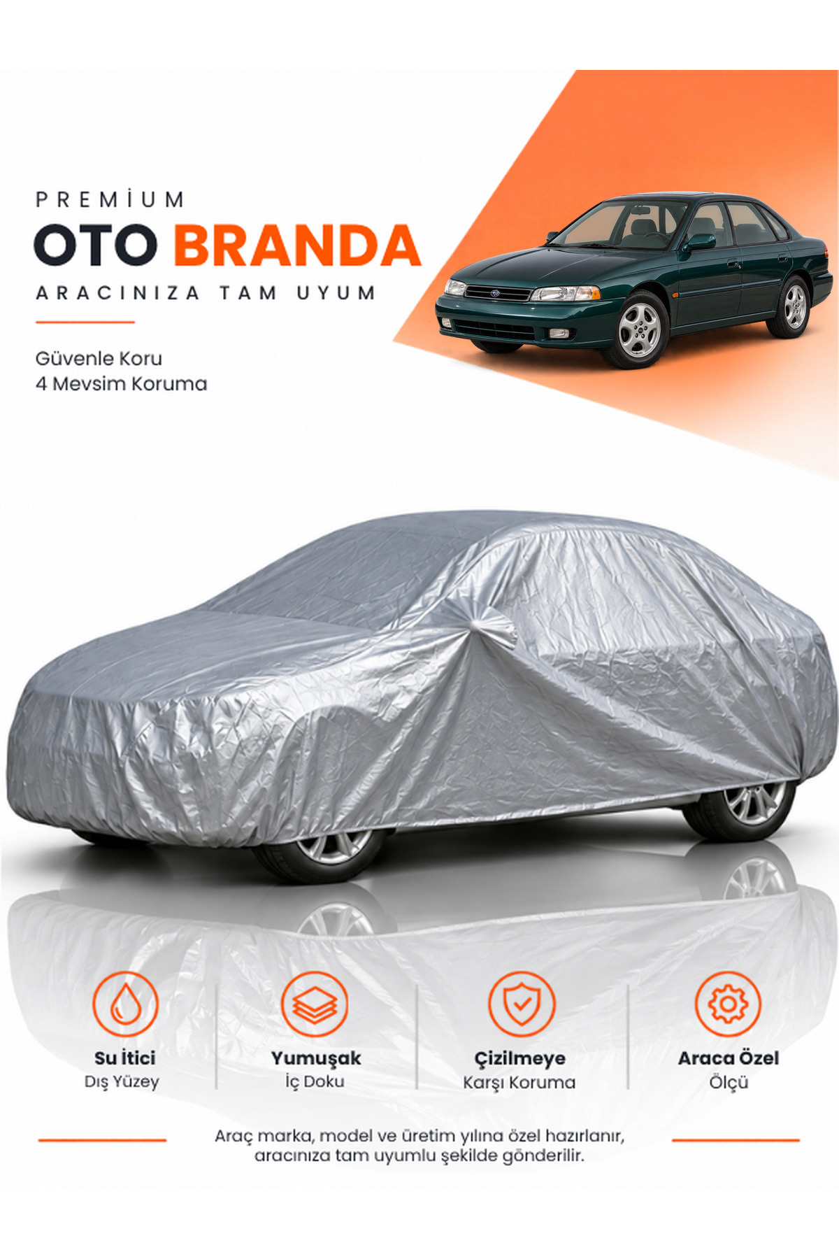 SUBARU LEGACY (1994-1999) SEDAN Uyumlu Araba Brandası Oto Branda Araba Örtüsü Araç Çadırı
